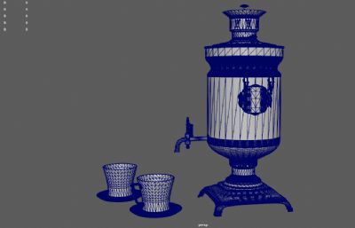 俄式茶壶,陶瓷杯具,精酿酒桶,茶艺器具