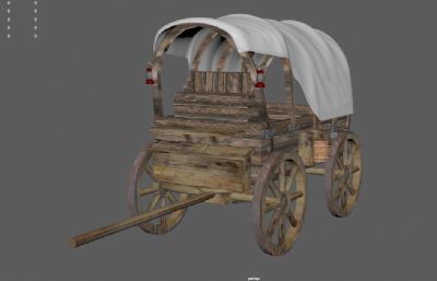 古代马车,畜力车,木板车,帐篷马车