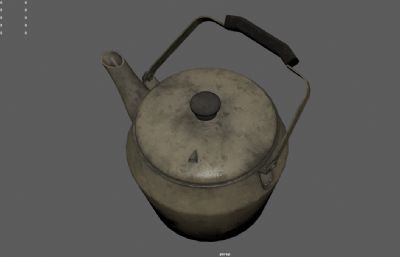 旧茶壶,烧水壶,铁壶铜壶