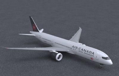 加拿大航空波音787梦想客机飞机