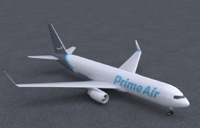 亚马逊PrimeAir波音767货机飞机