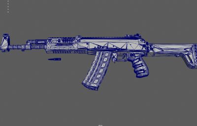 AK-12突击步枪,AK74突击步枪游戏道具