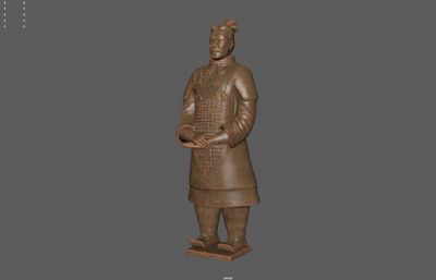 兵马俑石像,古董文物,秦始皇陵兵俑雕塑