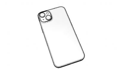 iPhone 15Plus手机3D模型