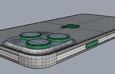 iPhone 15Pro Max手机3D模型