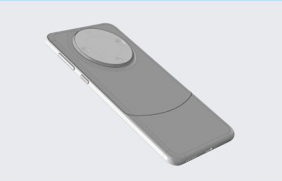 HUAWEI华为Mate 60 Pro手机3D模型(KSP+STP素模),KEYSHOT2023渲染