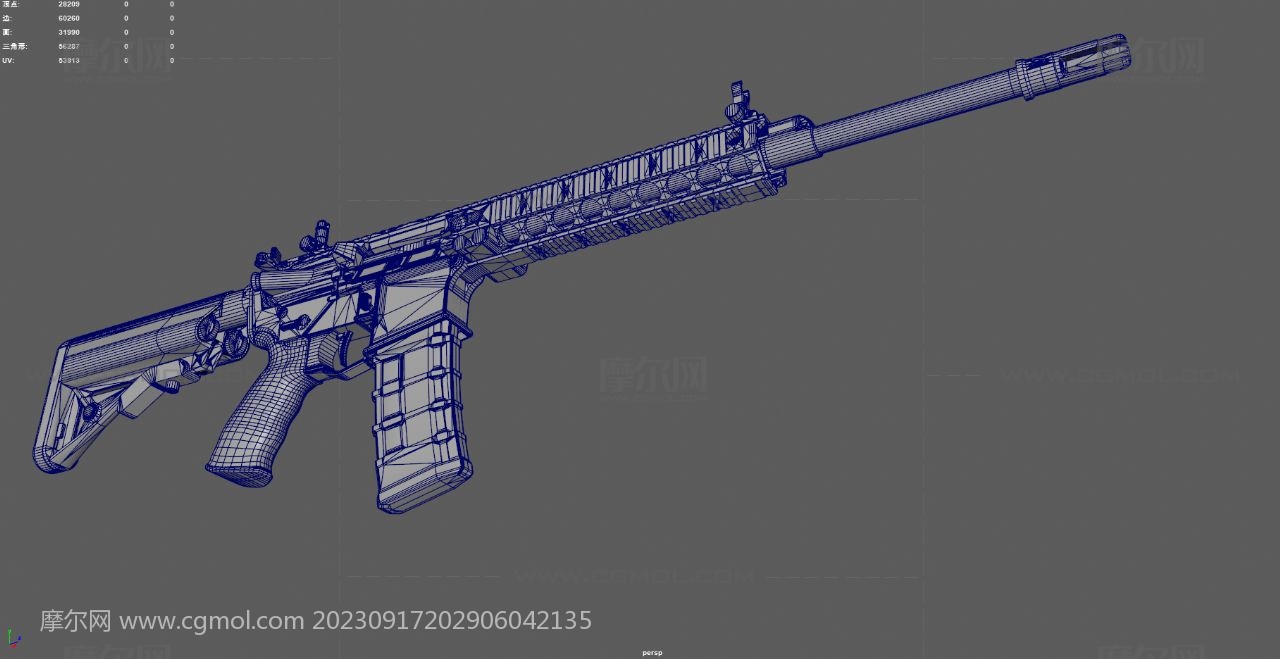MK18步枪,卡宾枪游戏枪械