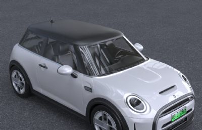 2023款迷你CooperSEElectric汽车3dmax模型