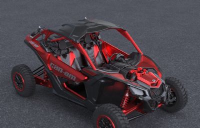 2022款MaverickX3越野车3dmax模型