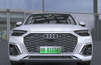 2022款奥迪Q5 Sportback汽车3dmax模型