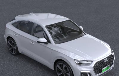 2022款奥迪Q5 Sportback汽车3dmax模型