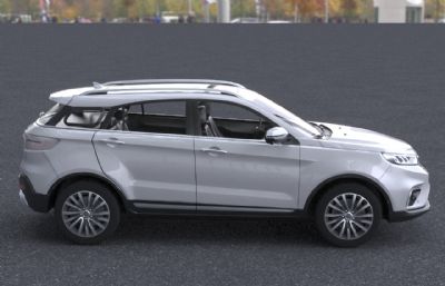 2022款福特领地Territory汽车3dmax模型