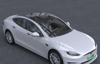 2022款特斯拉Model S Plaid新能源纯电驱动汽车