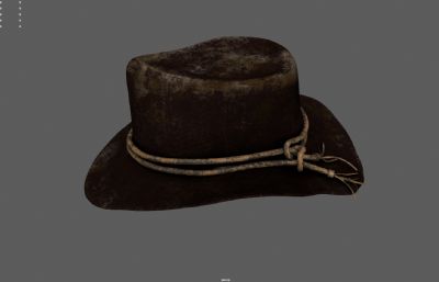 牛仔帽,旧皮冒,西部牛仔帽