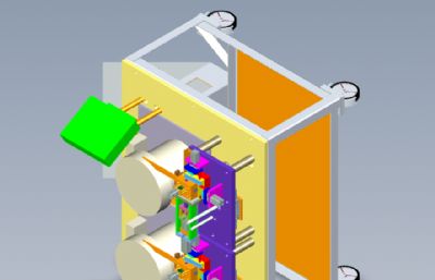 铆钉输送装置solidworks模型