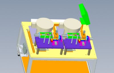 铆钉输送装置solidworks模型