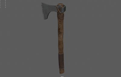 维京斧头,古代冷兵器,矮人斧头