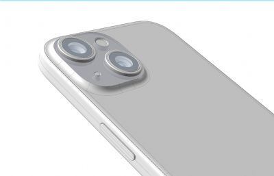 iPhone 15 手机3D模型(ksp+stp素模),keyshot2023渲染