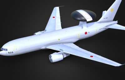 波音e-767电子战飞机,空中预警机,电子侦察机