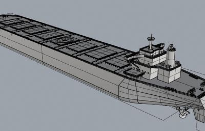 天然气运输船,散货船rhino模型