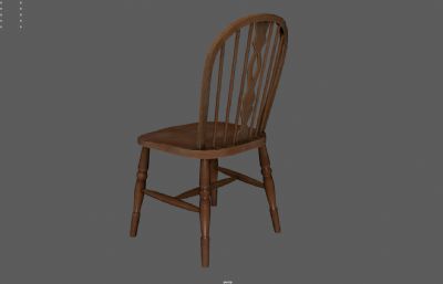 英式木制椅子,老式椅子