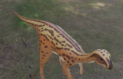 橡树龙,食草性恐龙3dmax模型