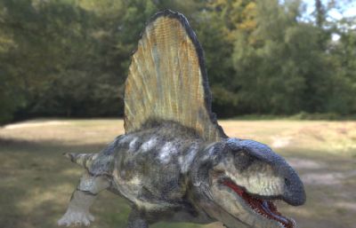 异齿龙,二叠纪时期肉食性古生物