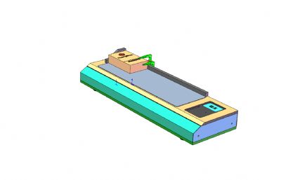 快速电子量具solidworks模型