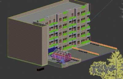 露台阳光房3dmax模型