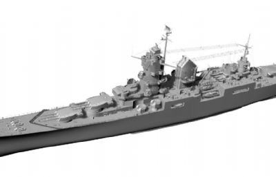 亨利四世号重巡洋舰stl模型