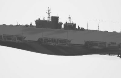 马耳他级航母obj模型