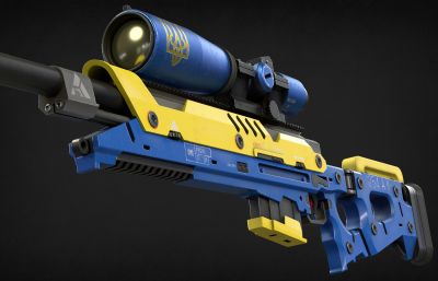 乌克兰狙击步枪,玩具枪
