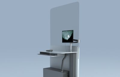 乳腺机3dmax模型