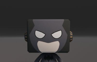 Q版蝙蝠侠3dmax模型