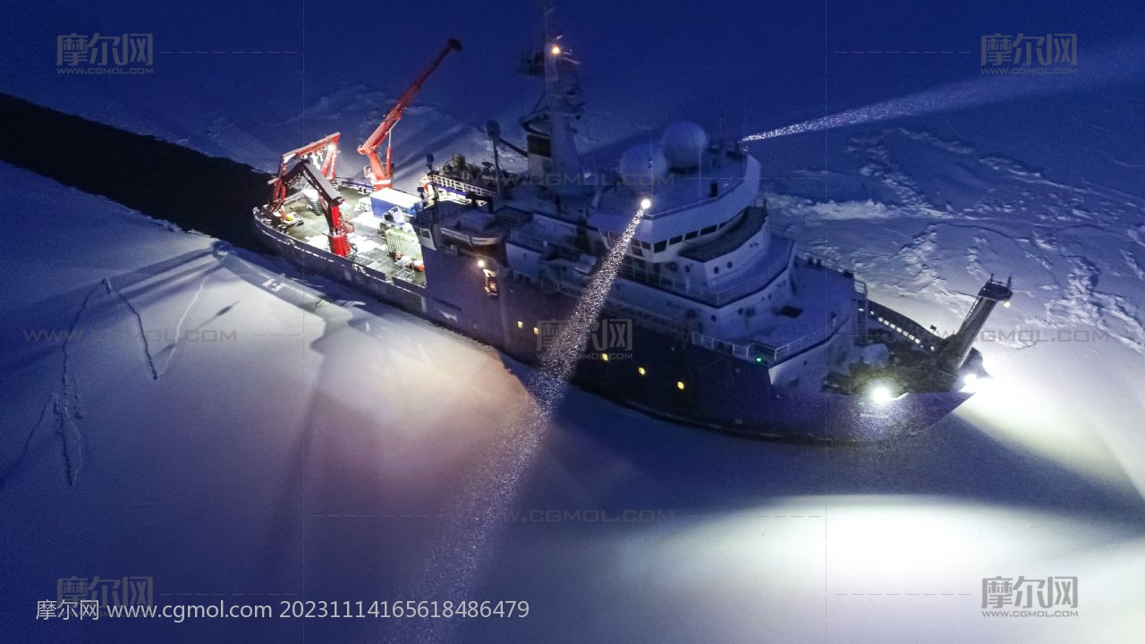 北极南极科考船,极地破冰船,科学考察船