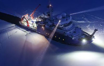 北极南极科考船,极地破冰船,科学考察船