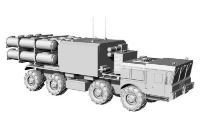 mzkt79301导弹发射车stl模型