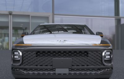 2024款现代雅尊轿车汽车3dmax模型