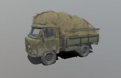 运输卡车,粮草运输货车,苏联UAZ卡车