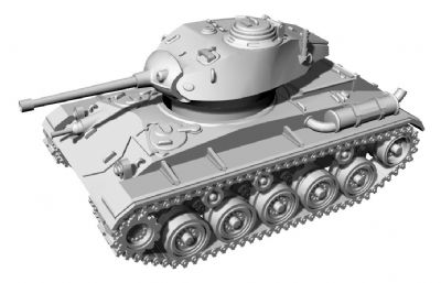M24UR坦克stl模型