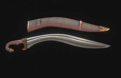 带刀鞘的刀,古代斯巴达武器,阿拉伯弯刀