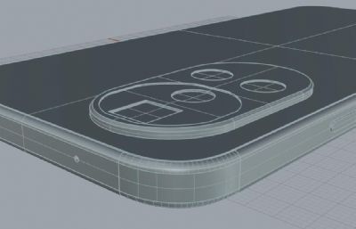 华为nova12手机3D模型