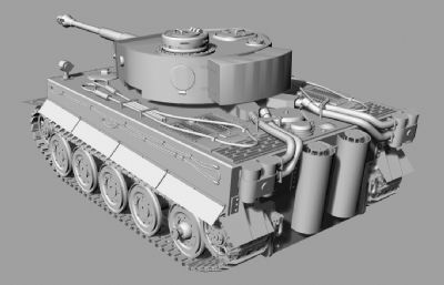 虎式坦克rhino模型