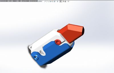 网红玩具萝卜刀solidworks模型