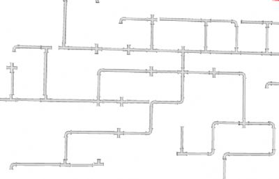 三维管道stl模型