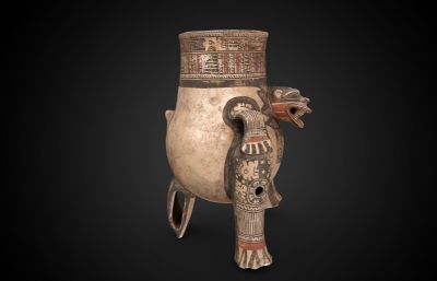 古董陶器,瓦罐,出土文物
