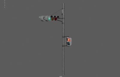 日本红绿灯,交通信号灯,路灯