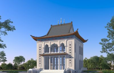 清真寺3dmax模型