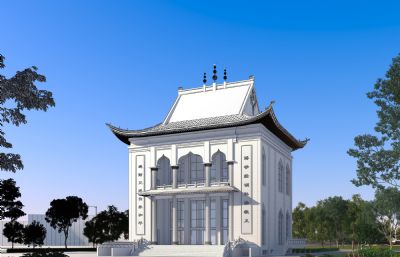 清真寺3dmax模型