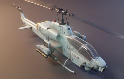贝尔AH-1眼镜蛇直升机